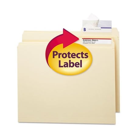 Smead Smead, Seal & View File Folder Label Protector, Clear Laminate, 3-1/2x1-11/16, 100PK 67600